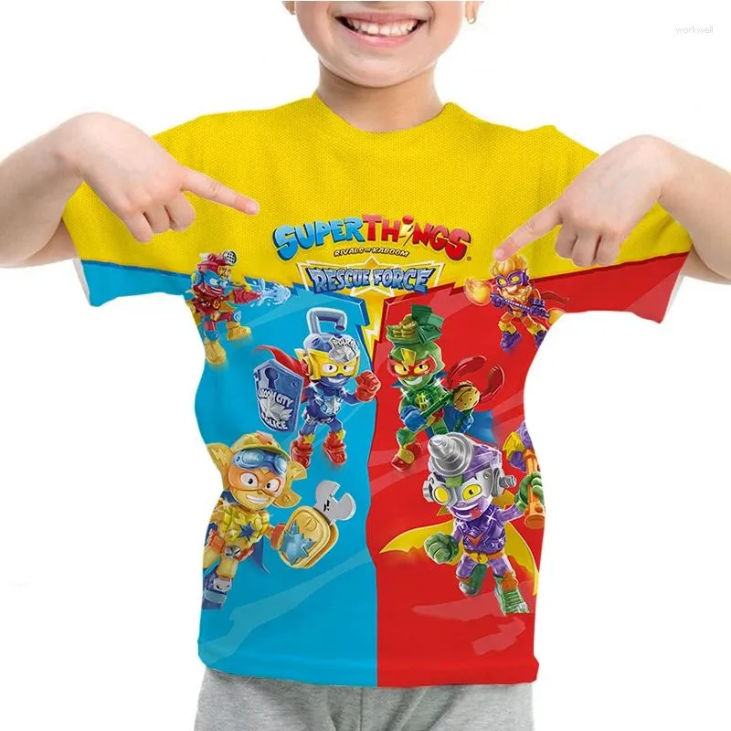 Camiseta Masculina Superthings S rie 10 Camisa Rescue Force 3D