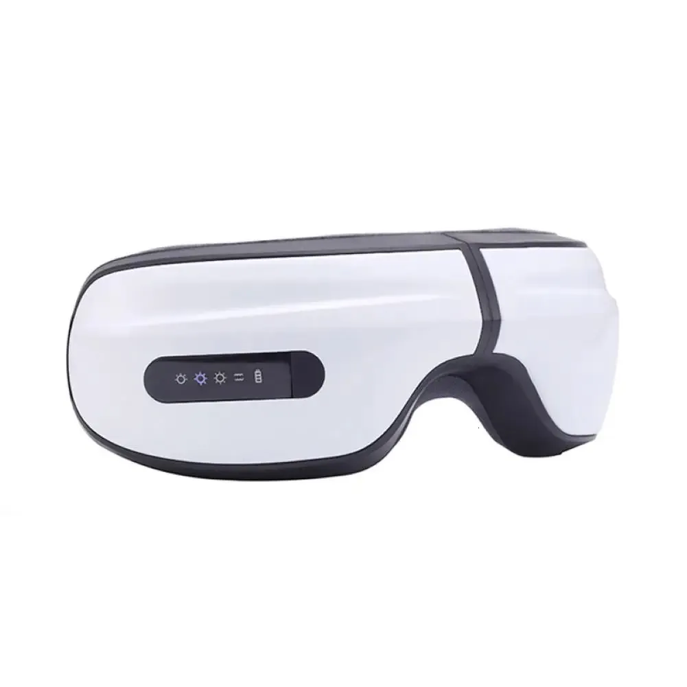 Face Massager Foldable Electric Vibration Eye Care Heating Therapy Relaxation Glasses Sleeping Mask Protection Instrument 231023