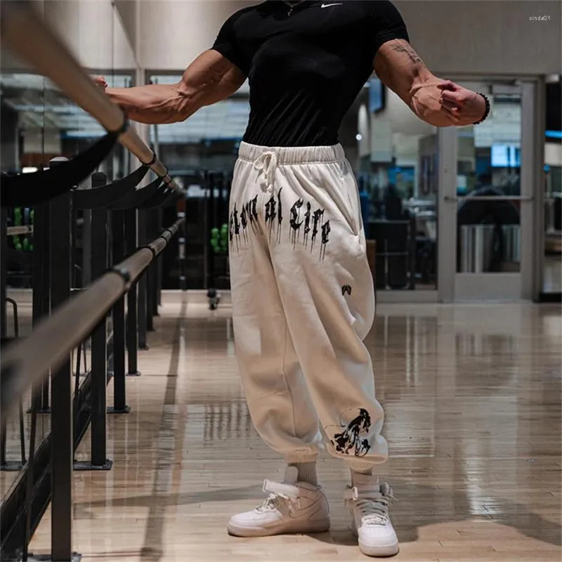 Mens Cotton Jogger Sweatpants Black Beige Casual Streetwear For Spring Autumn From Cinda01 20.95 DHgate.Com