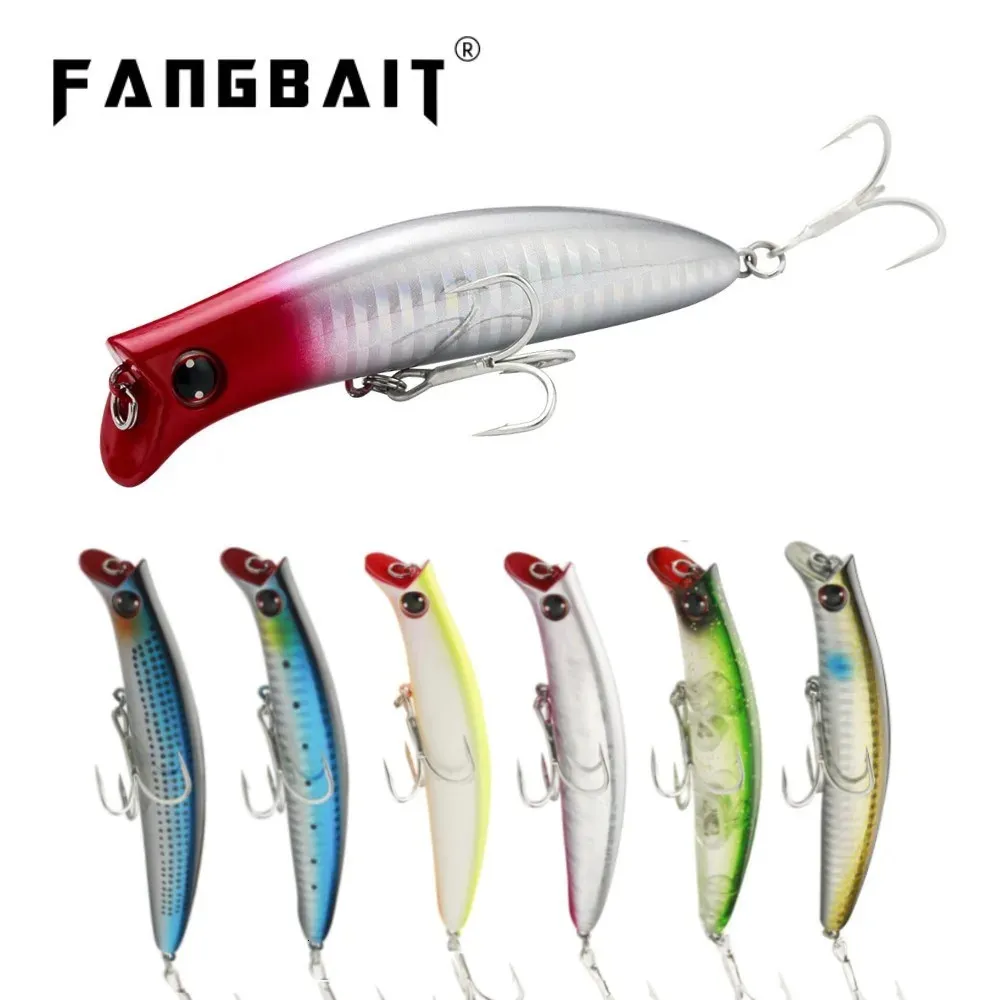 Baits Lures Fangbait Minnow lure Komomo II 90 Saltwater Fishing Floating lures popper Artificial Bait Shallow sea wobblers seabass 231023
