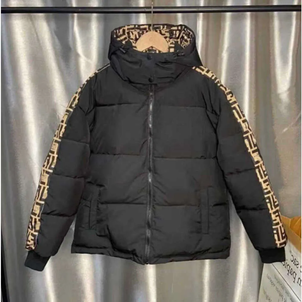 24SS 23SS Designer Fendii Coton Veste Automne Et Hiver Femmes Puffer Vestes Manteau Vêtements D'extérieur Causal FF Col Montant Chaud Épaissi Parka À Capuche