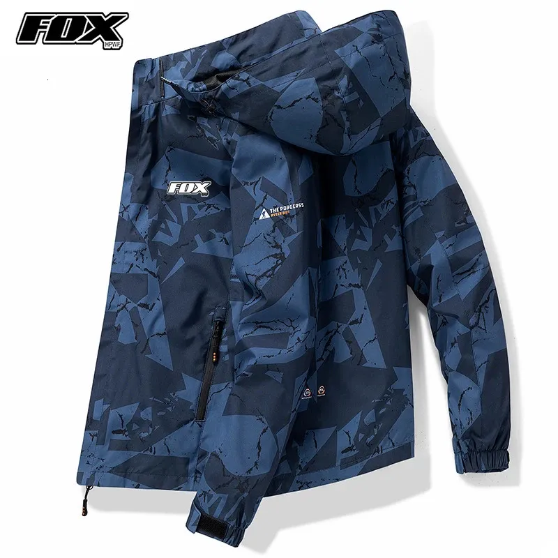 Cycling Jackets HPWF hommes veste de cyclisme imperméable vtt vélo Motocross mâle extérieur randonnée à capuche coupe-vent Corta Viento Ciclismo Hombre 231021