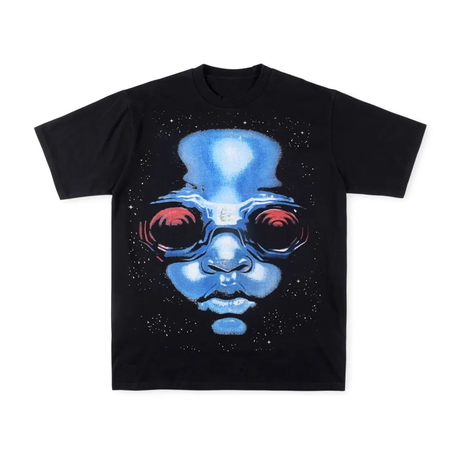 Future-man Mens Women Tees Men's Designers T-shirts Hellstar Extraterrestrial Hip Hop Street Tee Men Casual Short Sleeve