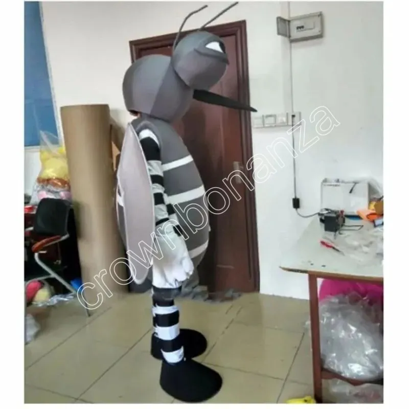 Cute Mosquito Mascot Costume for Halloween, Cartoon Character Outfit ...
