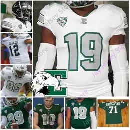 Custom Eastern Michigan EMU Football Jersey NCAA College Maxx Crosb Mike Glass III Shaq Vann Arthur Jackson III Quian Williams Mathew Sexton