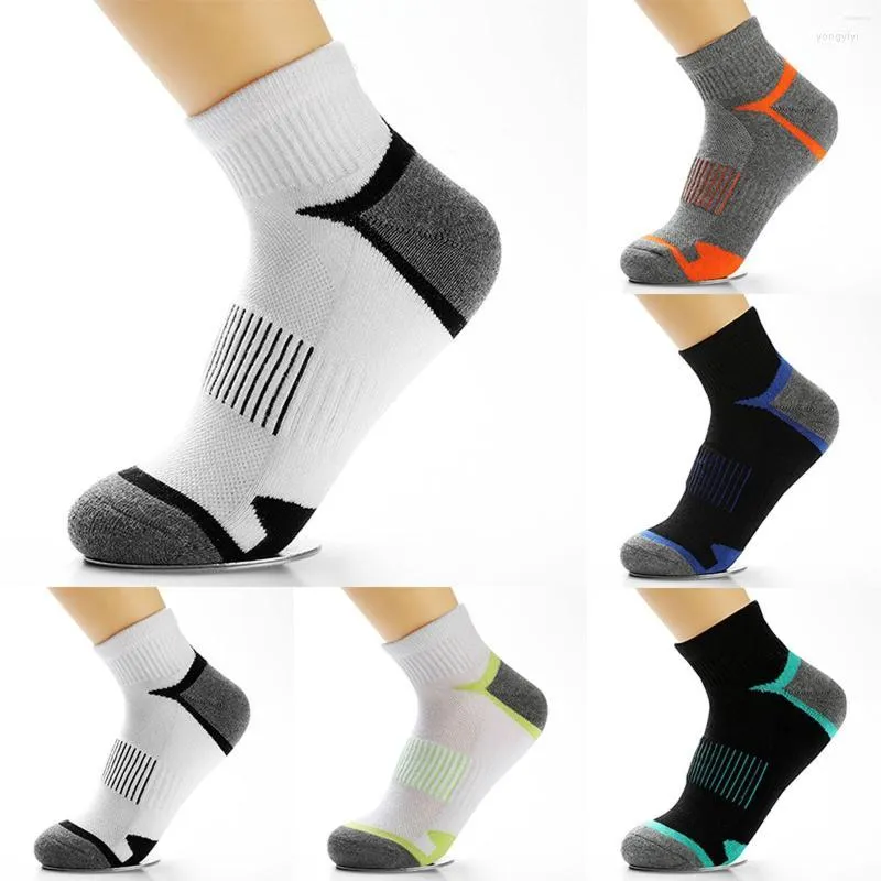 Chaussettes de sport pour hommes, colorées, respirantes, personnalisées, absorbant la transpiration, bas de serviette, tenue de fidélité en plein air pour femmes, noël élégant