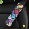 Car Seat Belt Shoulder Guard Pads Covers Protective Sleeve Bohemian Style Insurance Belt Shoulder Protection Auto Accessories ZZ