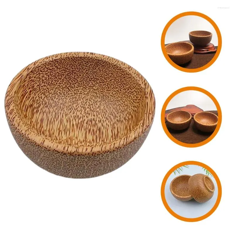 Kommen Home Decor Decoratie Decoratieve Slakom Kokosnoten Hout Houten Huishoudelijke Fruithouder Rond Multifunctioneel