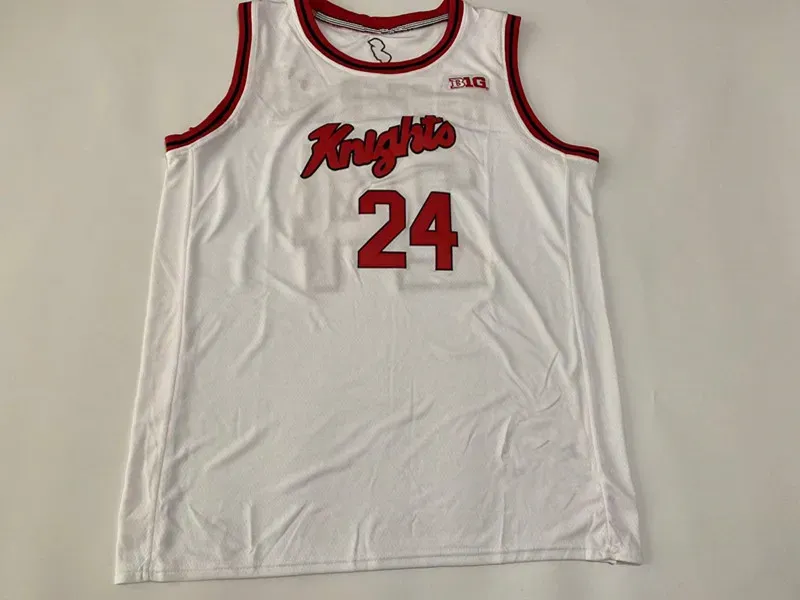 Ncaa Rutgers Scarlet Knights College Basketball Jerseys Ron Harper Jr. Clifford Omoruyi Cam Spencer Aundre Hyatt Caleb McConnell Derek Simpson Mawot Mag Mulcahy