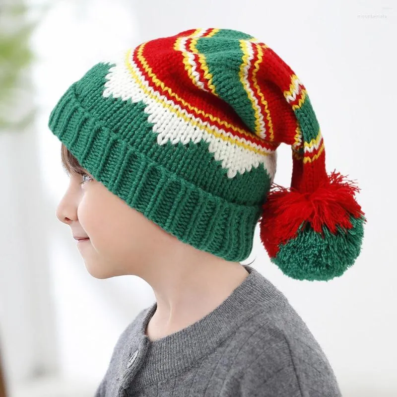 Berety czapka z uszami Dzieci Boże Narodzenie czapki na świeżym kolorze Kolor Bawełniany bawełniany filtr przeciwsłoneczny biegający męskie ucho