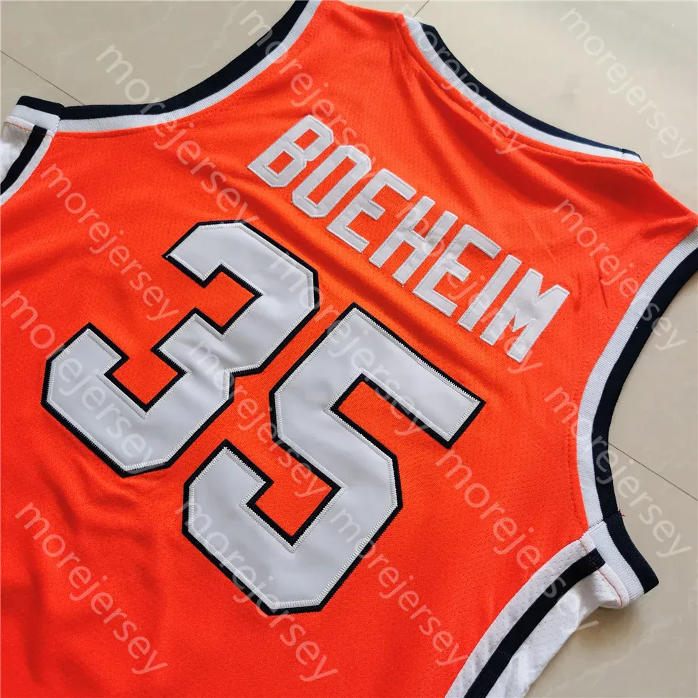 2021 New NCAA College Syracuse Orange Basketball Jersey 35 Buddy Boeheim Drop Shipping Size S-3XL