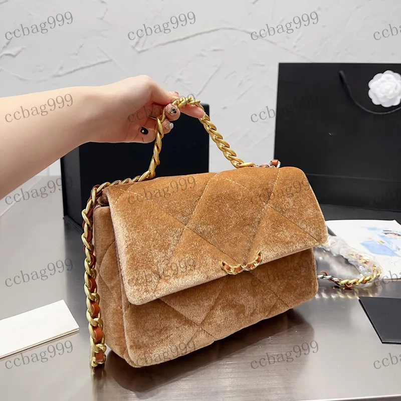 かーさん　Mサイズ　2点まとめ売り DHgate.com:Luxurious Velvet Shoulder Bag with Gold Hardware