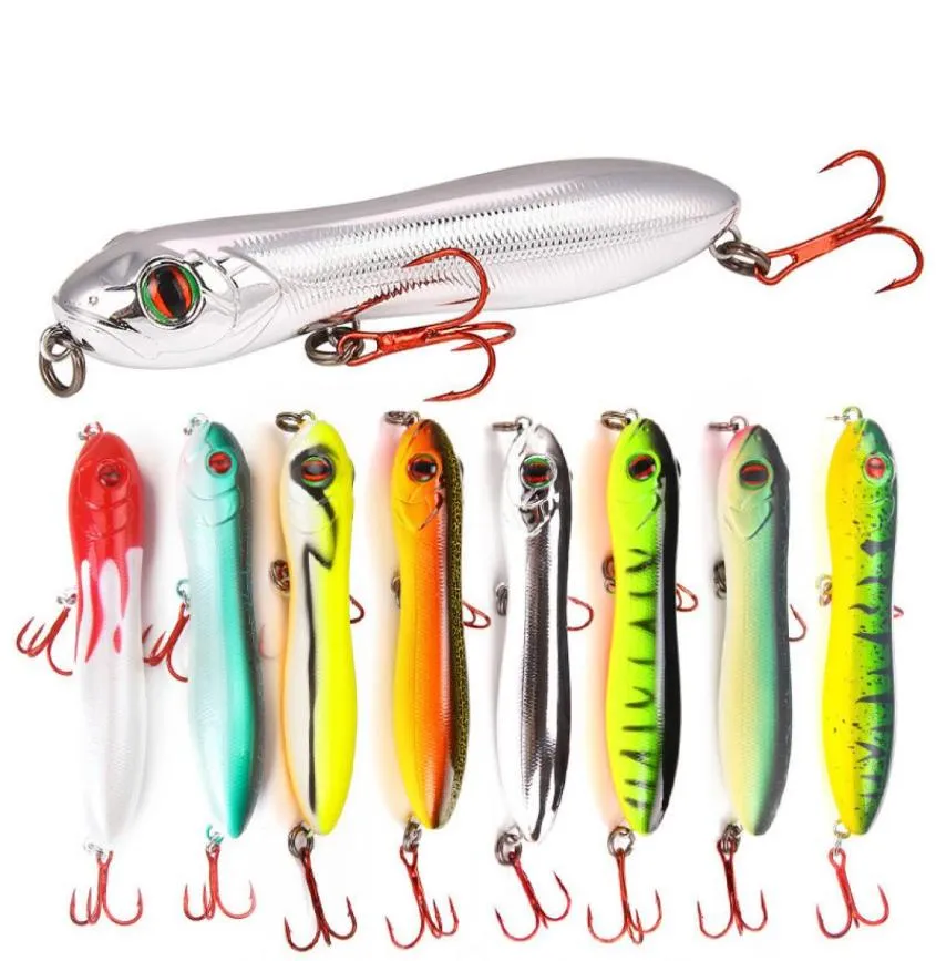 Snake Head Pencil Bait 105cm/161g, 3D Eyes, Plastic Wobbler, Floating  Crankbait With Artificial Flutter Hooks For Sea Fishing 5223058 From Gbnb,  $0.99