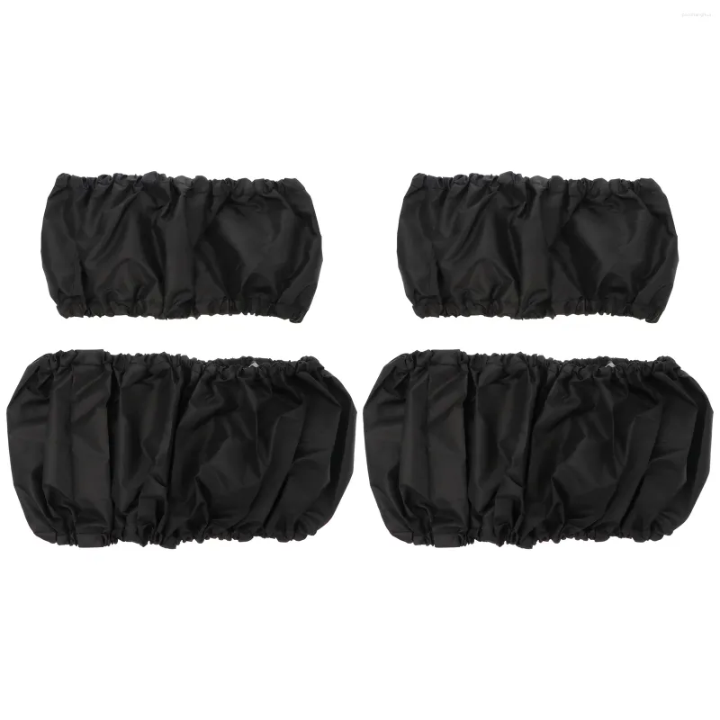 Peças para carrinho de criança 4 PCS Capa de roda Cadeira de rodas protetor de pneu