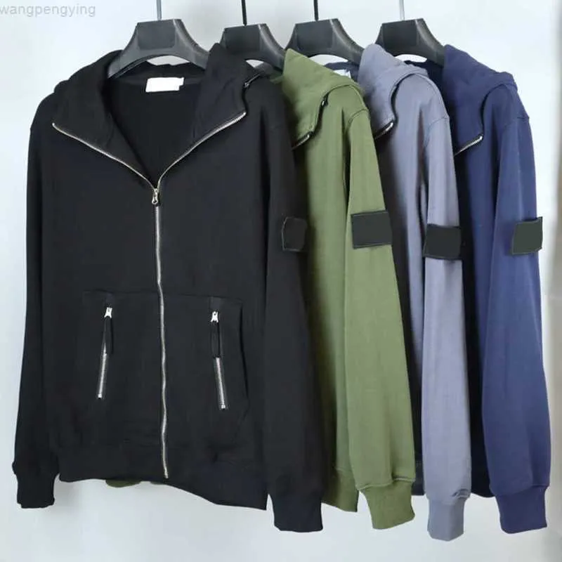 Men's Jackets Topstoney Designer Mens Island Armband Ghost Series Jacket Fashion Trend Top Coat