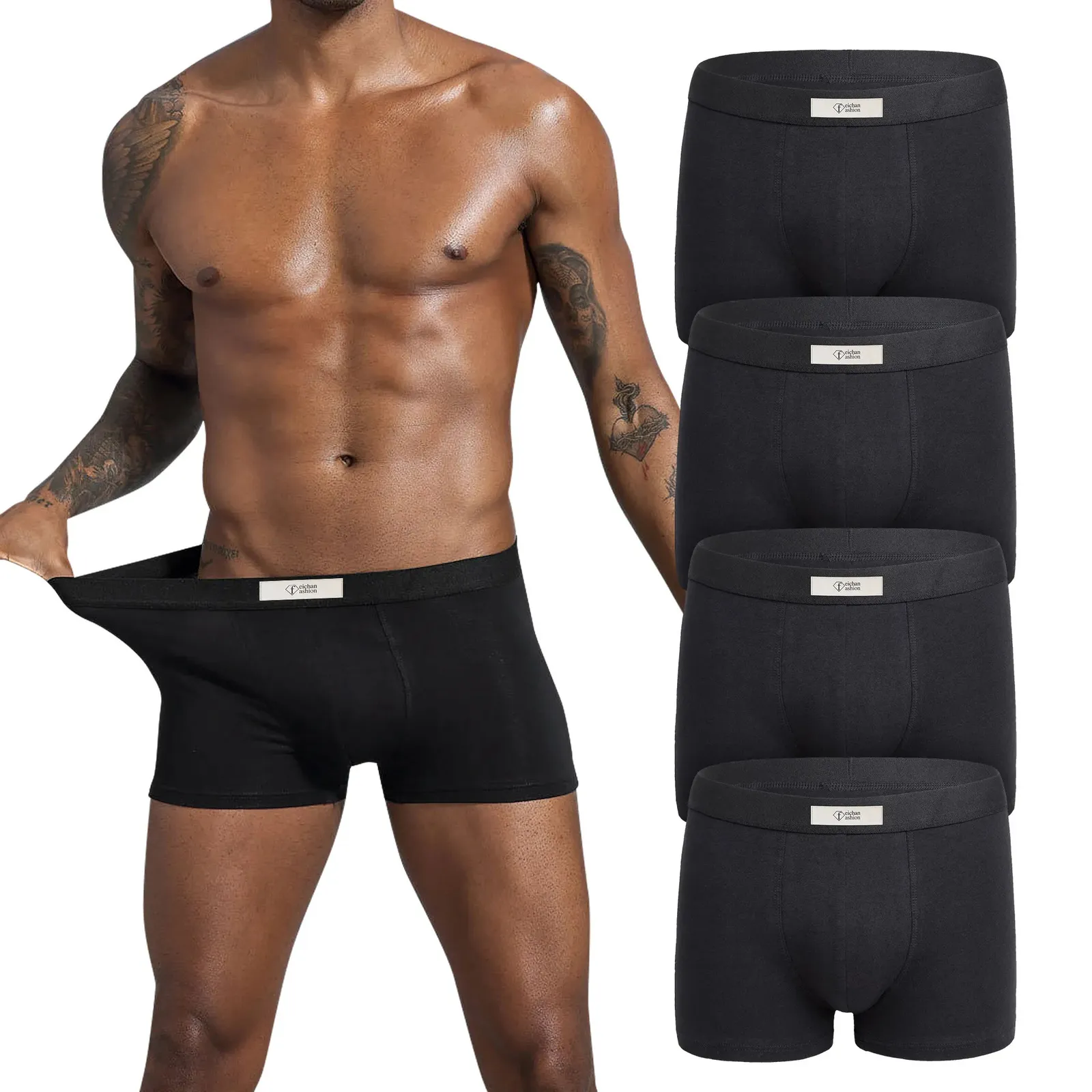 Calzoncillos Feichan Ashion Ropa interior de algodón para hombres Espesamiento de invierno Calzoncillos boxer térmicos para hombres Bolsa de soporte Pantalones cortos Hombre 231023