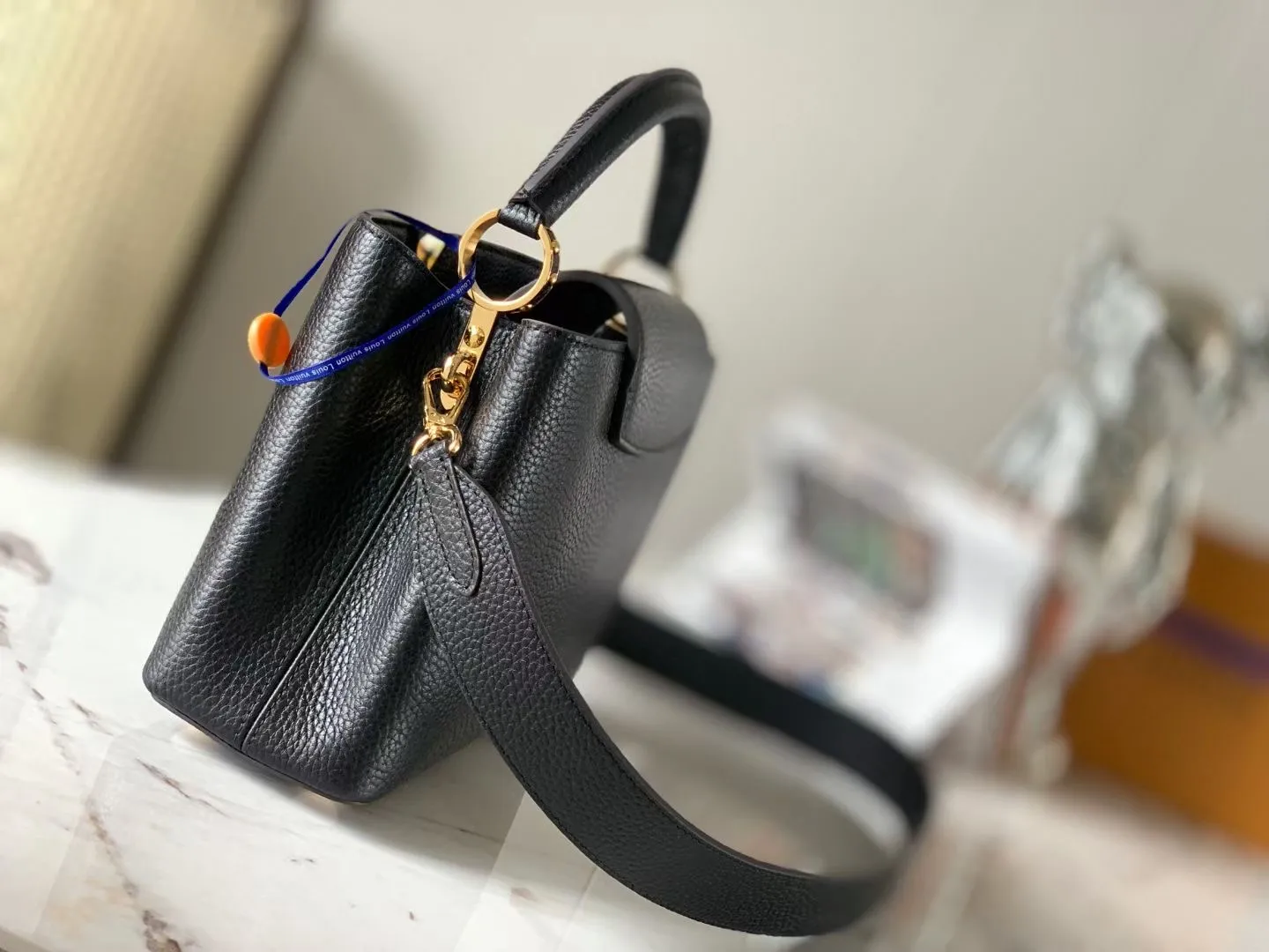 Czarna torba na torby na ramię 2023 Torebka designerka torba czarna praktyczna klasyczna pojemność monety torebki crossbody Casual Square Kobieta