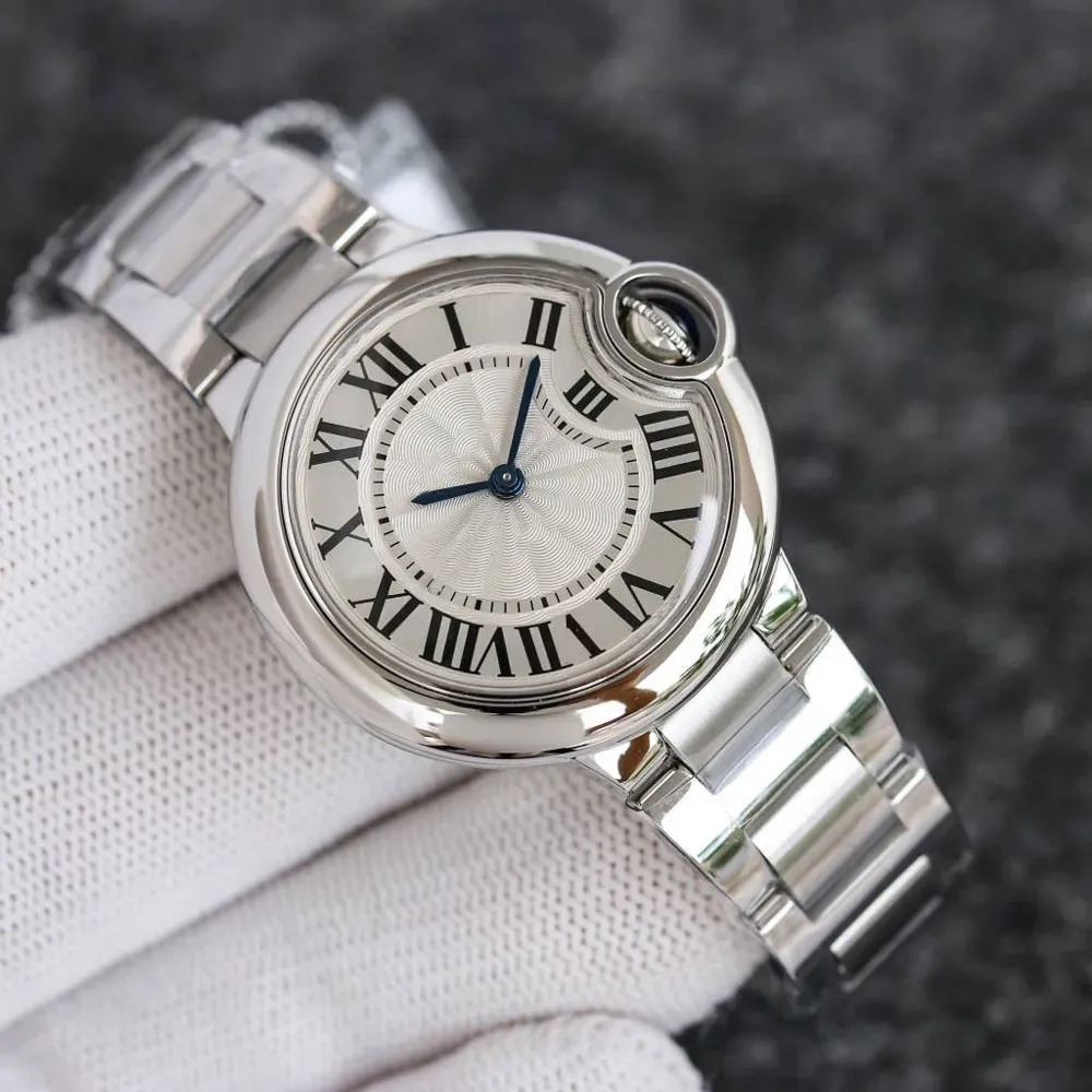 Orologi di design da donna di alta qualità per orologio da uomo con movimento automatico Relojs 33mm 36mm 42mm Orologio da polso casual Orologi Aaa di moda