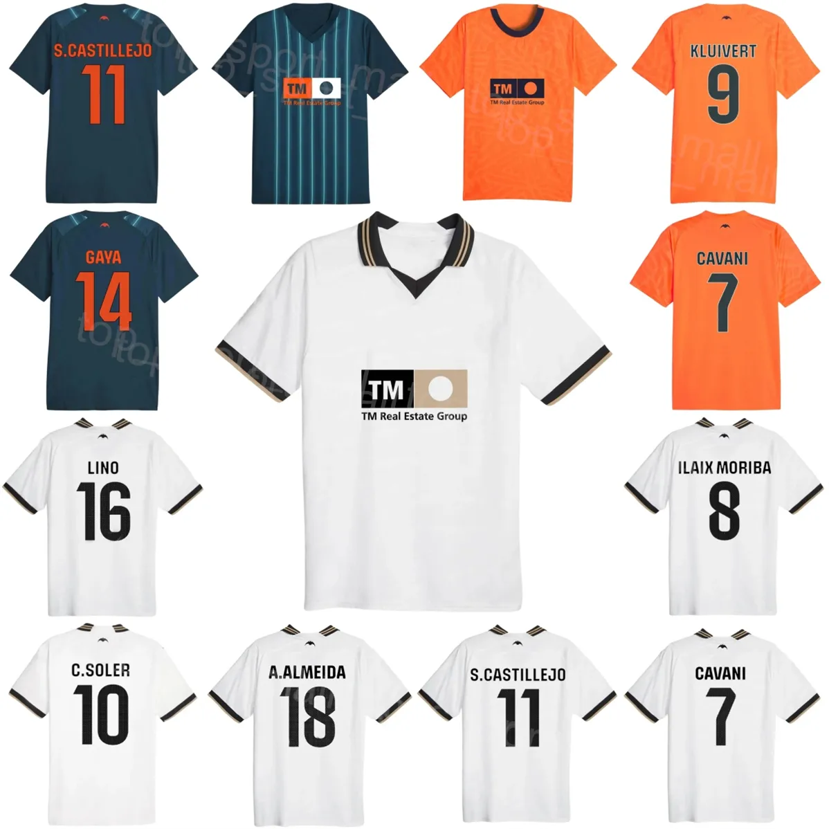 Club Team Soccer 8 Javi Guerra Jersey 25 Giorgi Mamardashvili 9 HUGO DURO 23 Fran Perez 14 Jose Gaya 12 Thierry Correia Maglia da calcio Kit 2023 2024 WaLunXiYa