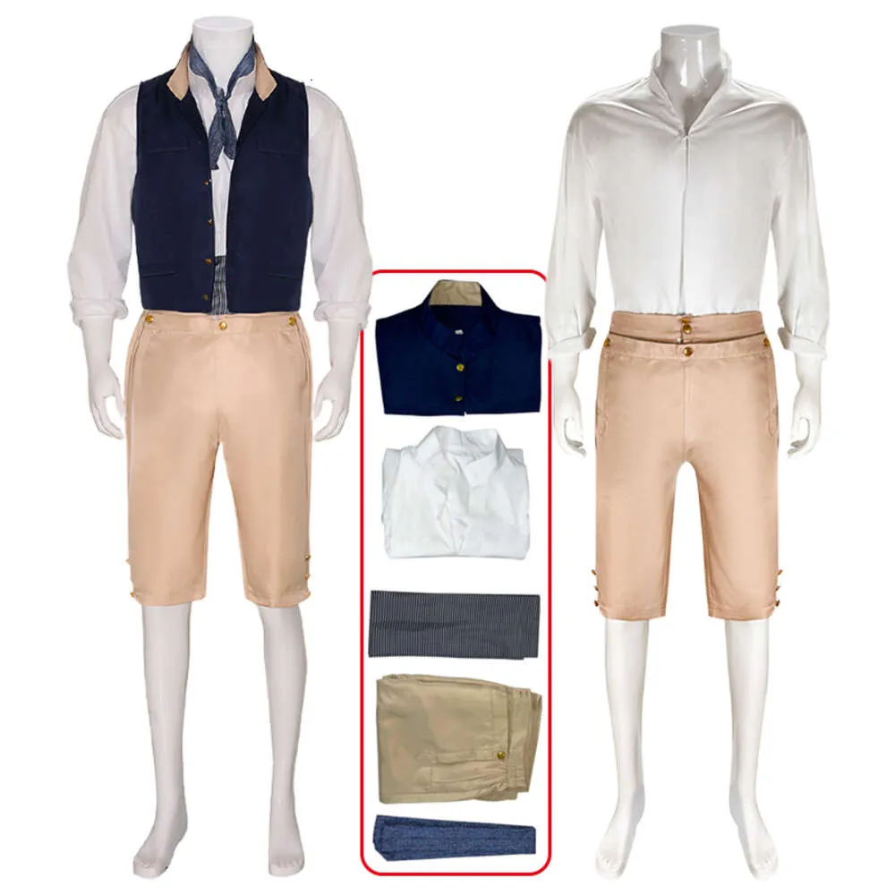 Costume de Cosplay la petite sirène, uniforme Prince Eric, vêtements d'halloween pour hommes