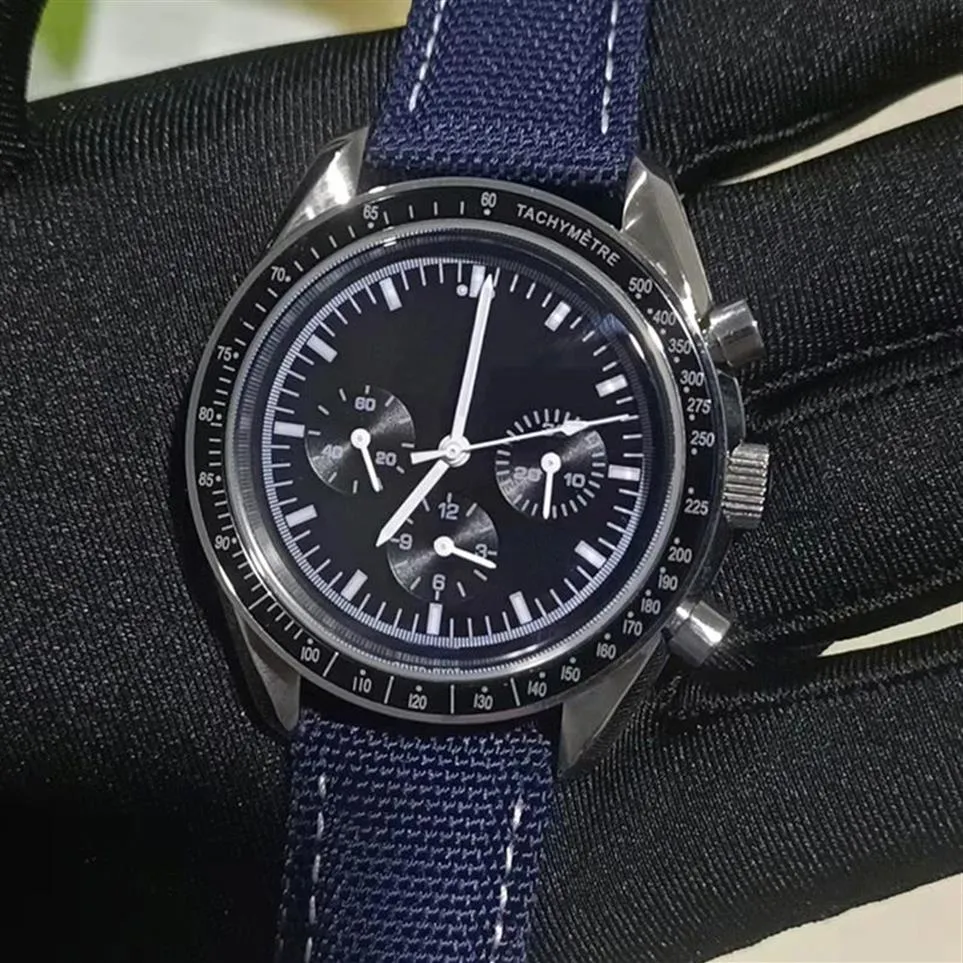 Männer Herren Luxusuhr Sport Master Automatikuhren Uhrwerk Mechanisch Oroiogio Speedy Montre de Luxe Nato Skyfall Armbanduhren2409