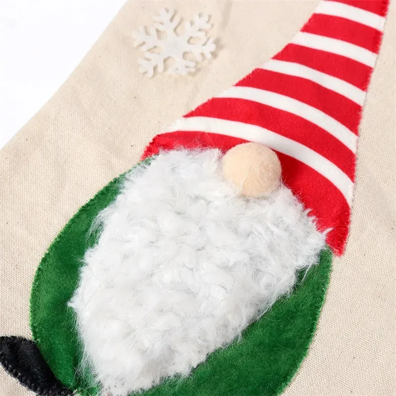 Faceless Doll Christmas Stocking Cute Christmas Hanging Socks for Party Decoration and Xmas Day