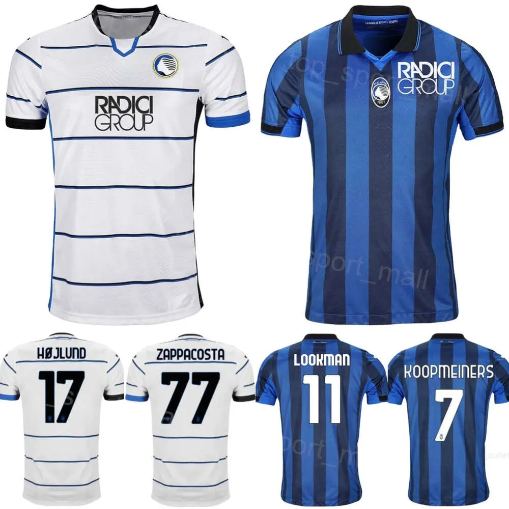 Atalanta Soccer Jerseys 23 24 Club Team 7 KOOPMEINERS 13 EDERSON 11 LOOKMAN 90 SCAMACCA 17 DE KETELAERE 8 PASALIC 15 DE ROON 22 RUGGERI 42 SCALVINI Kits de maillots de football