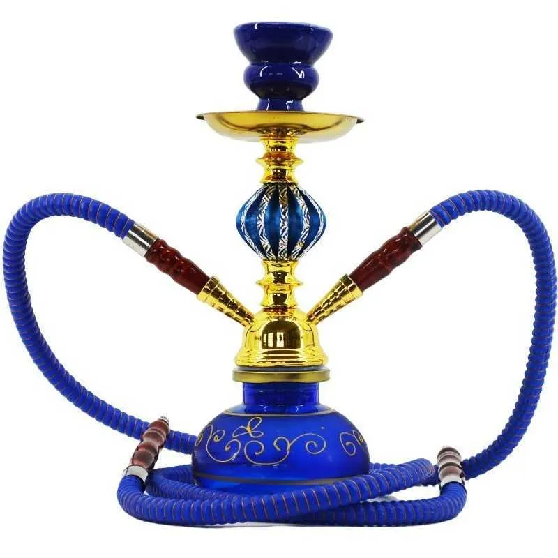 H Arab hookah set bar KTV hookah accessories acrylic iron gun hookah set