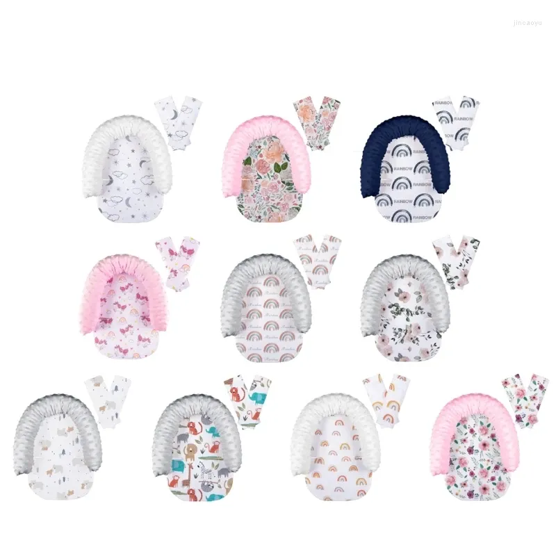 Pièces de poussette, oreiller de soutien de tête de bébé pour poussette, appui-tête de voiture pour bébé, coussinets de cou, Protections durables