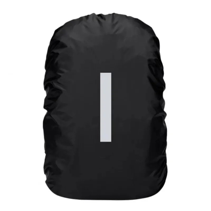 Sacs de plein air Sac à dos imperméable réfléchissant Couverture de pluie Sport de plein air Nuit Cyclisme Sécurité Lumière Raincover Sac Randonnée 25 75L 231024