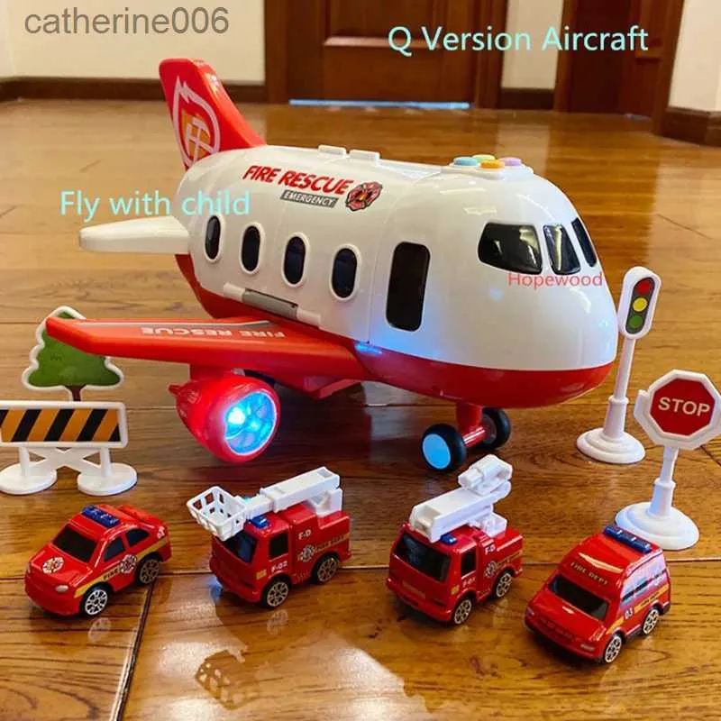 Juguetes grandes de aviones de educación temprana para el regalo del Día  del Niño