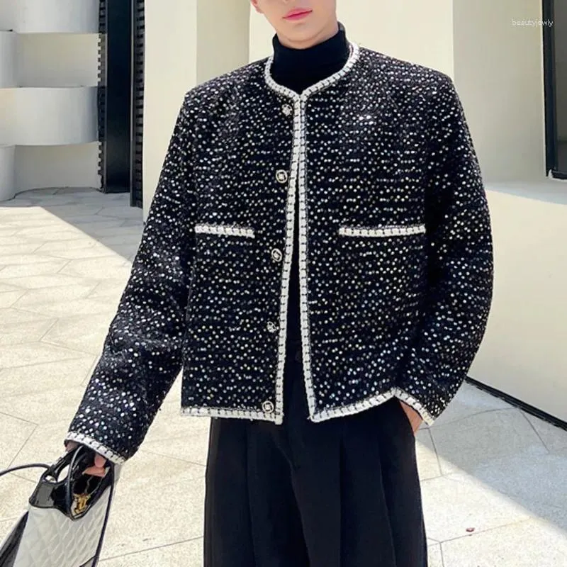 Chanel tweed jacket men 2025