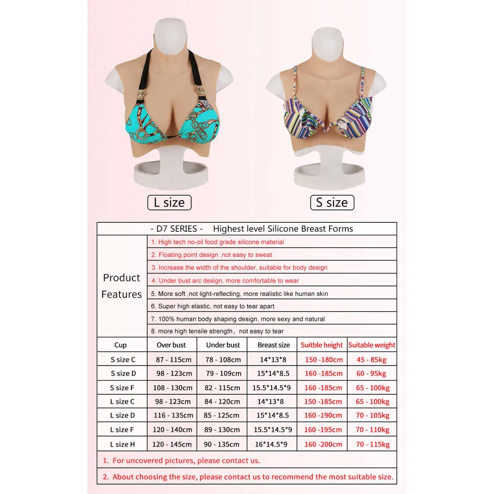 Multi-size B-H Cup Silicone Fake Breasts In The Form of A Cross-dresser  Drag Queen - AliExpress