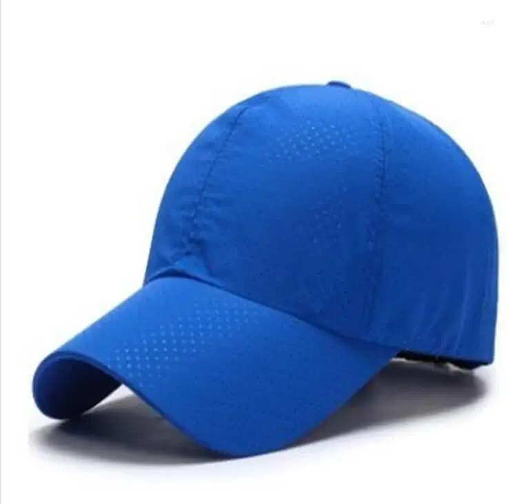 Bollmössor 2023 Man Baseball Cap Summer Fabric Mesh Sun Hat Male Snapback Hats