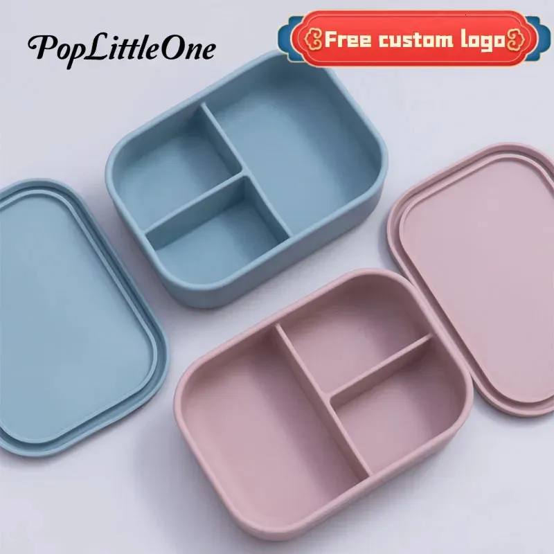 Cups Dishes Utensils Divided Lunch Box With Lid Fresh-Keeping Lunch Box Leak-Proof Picnic Box Cake Box Children's Cutlery Free Custom 231024