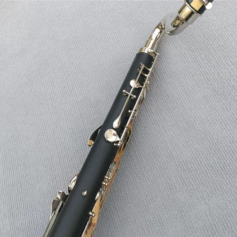 DHgate.com:Bb Tune Silver Plated Keys Bass Clarinet Bakelite Clarinet ...
