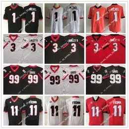 3 Todd Gurley II Jersey 1 Sony Michel 99 Jor dan Davis 11 Jake Fromm Jerseys 2022 NCAA Georgia Bulldogs UGA Stitched College Football 13 Elijah Holyfield 18 JT Daniels