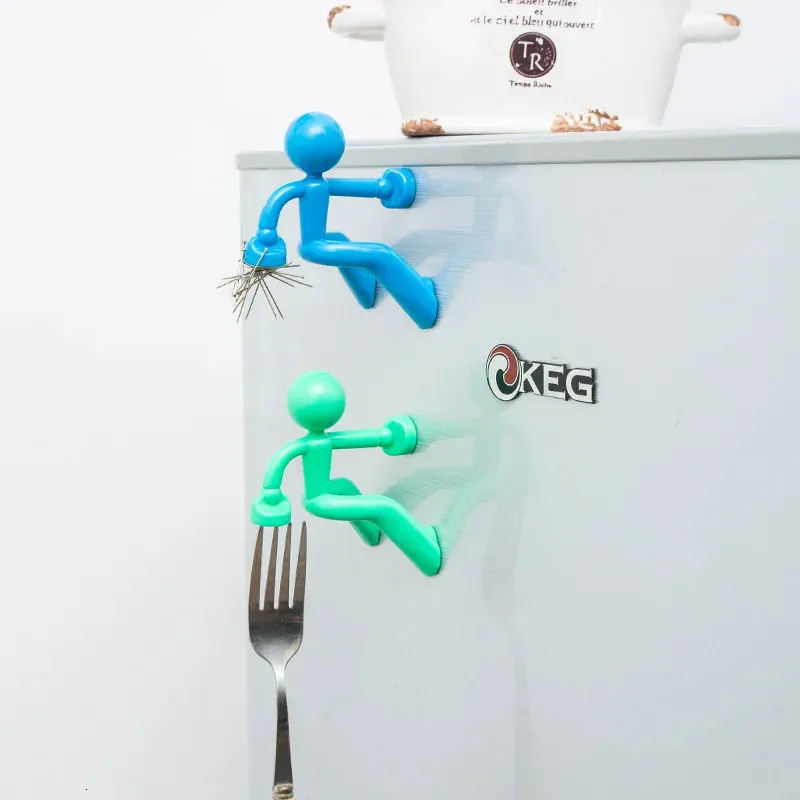 Objetos decorativos estatuetas dos desenhos animados geladeira ímã cozinha gancho geladeira decoração casa pendurado acessórios chave 231024