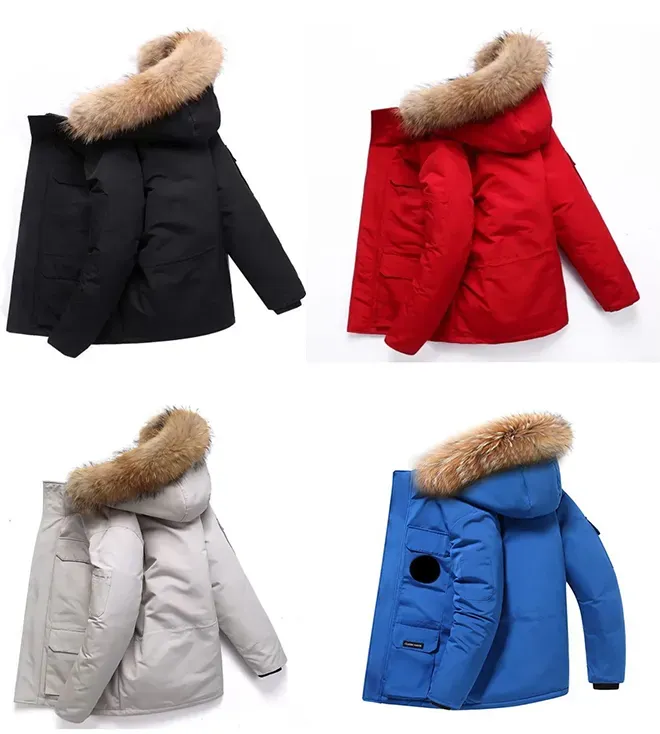 Men's Fashion Coat Parka Winter Jacket Fashion Splice Men's and Women's Coat Jacket Down Women's Couple Coat Casual Hip Hop Street Clothing Size S/M/L/XL/2XL/3XL/4