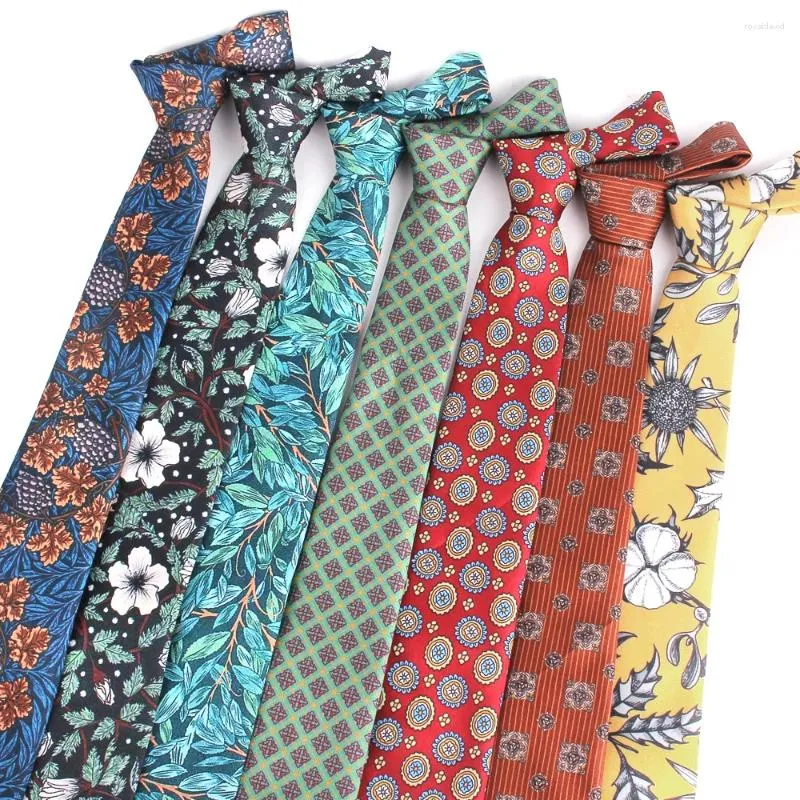 Bow Ties Print Szyja dla mężczyzn Klasyczne Paisley krawat chłopcy garnitury przyjęcie weselne męskie prezenty krawat