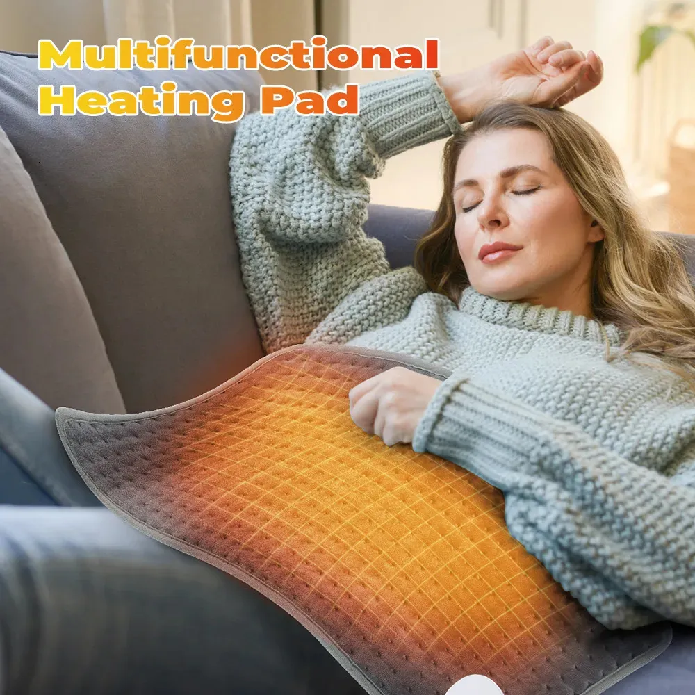 Electric Heating Blanket 58x29CM Heated Mat For Bed Sofa And