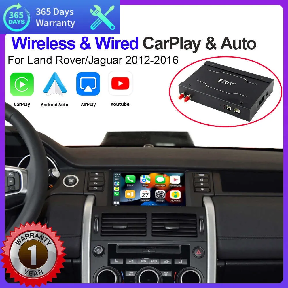 Neue Auto Drahtlose Carplay Android Auto Interface Spiegel Link Für Land Rover/Range Rover/Jaguar/Evoque/entdeckung 2012-2015 Airplay