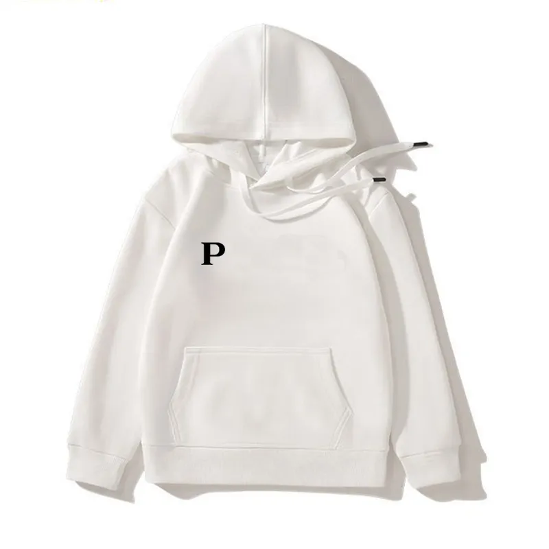 Luxe Enfants Sweat À Capuche Tops Garçon Sweat Fille À Manches Longues Designer Sweatshirts P Enfants Vêtements Pull Blanc Sweats À Capuche CHD2310242 esskids