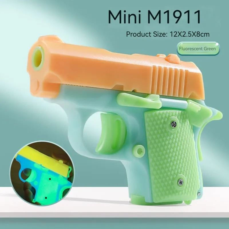 フィジェットトイ　銃 Amazon.com: Mqaue Fidget Toy Gun1911, 3Pack 3D Printed