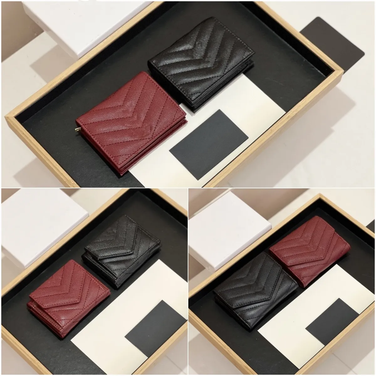 Stylish Leather Wallet With Ladies Credit Card Wallets And Gift Box For Women From Booklist 36.85 DHgate.Com