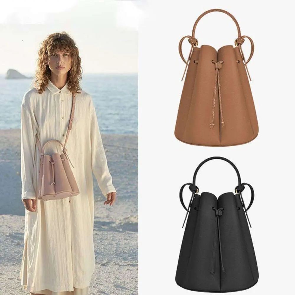 Fourre-tout français cordon design seau sac femmes sacs à bandoulière P 23ss olene sac de designer en cuir sac à main de mode sac de messager femmes b ag