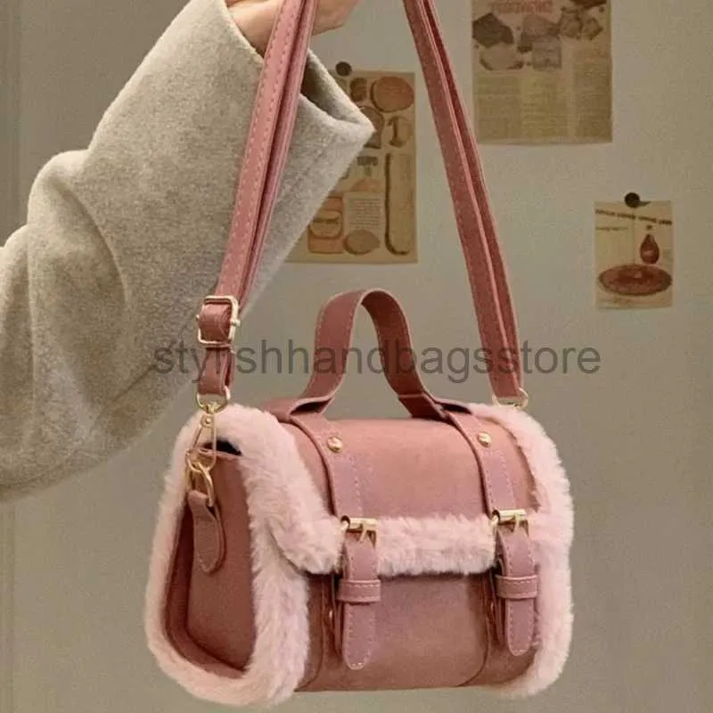 Omuz Çantaları Çantalar Yumuşak Çapraz Vücut Bag Kadın Pembe Kadın Cüzdan ve Cep Kış Modası Kadınlar Basit Soul Bagstylishhandbagsstore