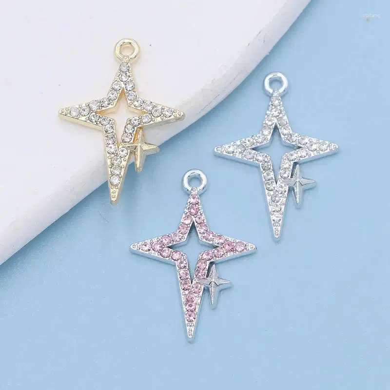 Jewelry Making Accessories  Charms Pendants - 10pcs Gold Plated