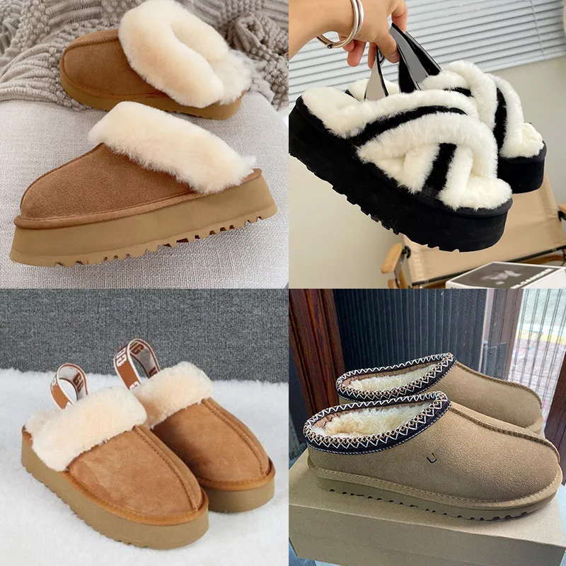 Slippers Tasman UG Mini Australia Stiefel Tazz Ultra 51250 Boot Platform Bott Shoesrt Brown Fur Chtnut Boot Snow Pink Shearling Suede M9JB#