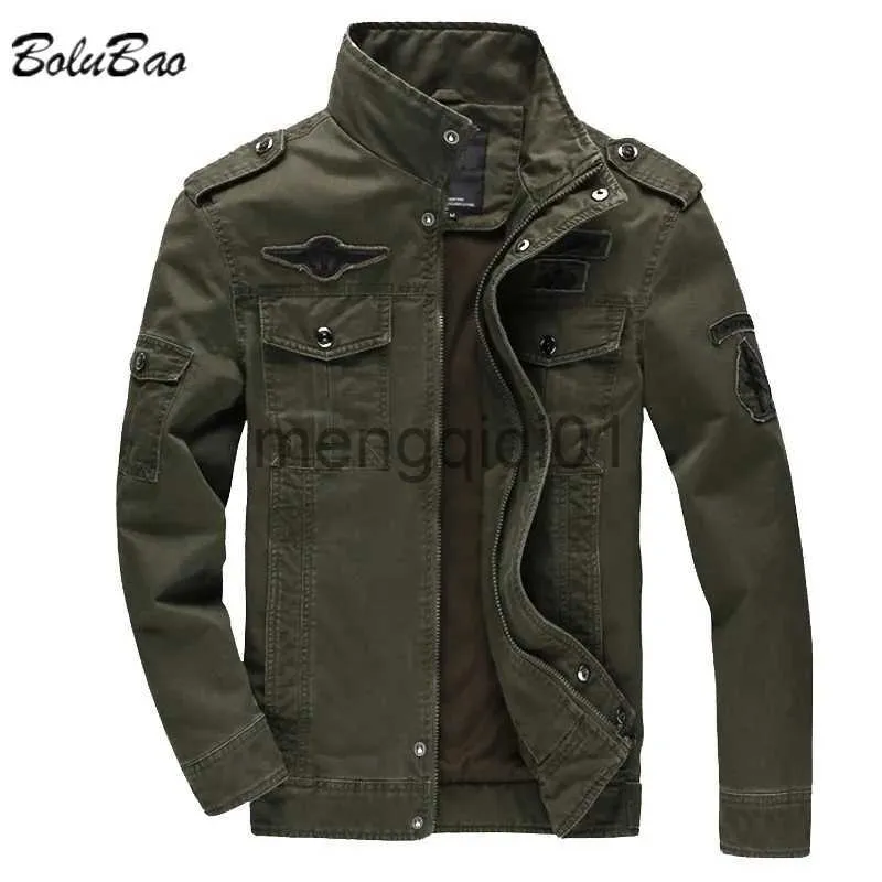 Daunenparkas für Herren BOLUBAO 2022 Herrenjacke Neue lässige Baumwoll-Militärjacke Hochwertiges Design Lose Modetrendjacke für Herren J231024